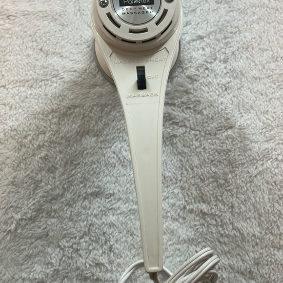 Deep Heat Massager By Pollenex 3-D Orbital Vintage OM-55E **Tested*Works**Clean* - Picture 11 of 11